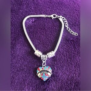 Mom charm bracelet